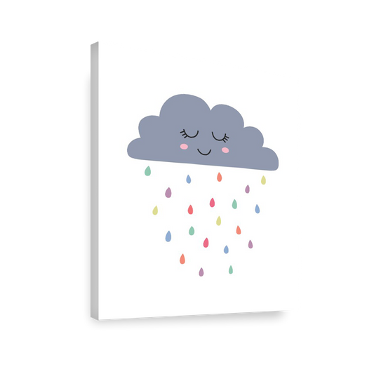 Ilustración Nube lluvia, decoración Niños/ Niñas 190