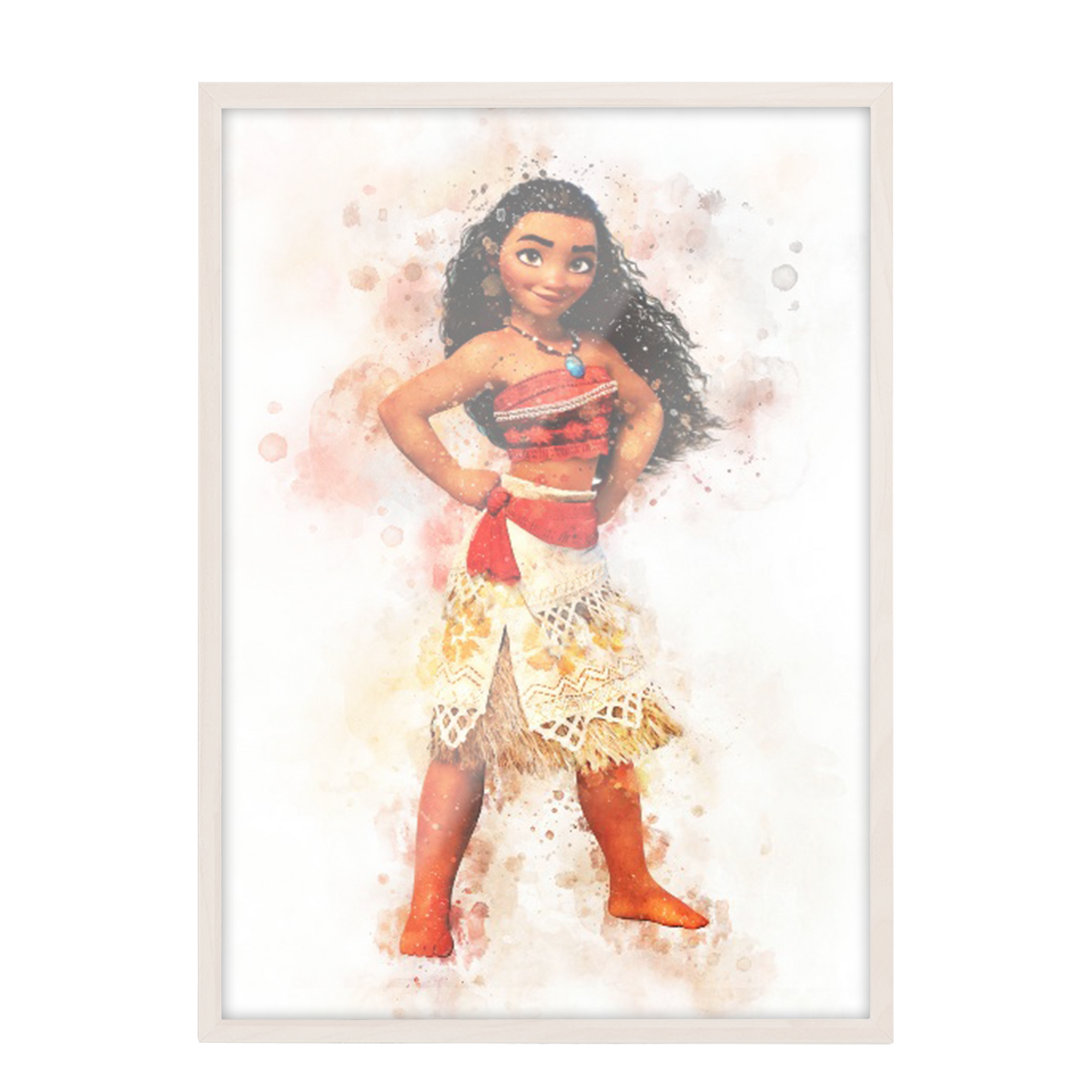 Disney Princesas Moana ART Acuarela 281