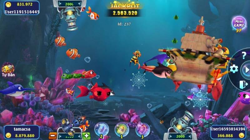 Vua Hải Tặc – Bắn Cá 4d Phiên Bản PC - Cuộc Phiêu Lưu Đại Dương 2 Gameplay đa dạng – Không chỉ bắn mà còn phải tính toán và chiến lược